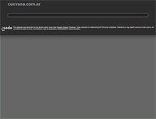 Tablet Screenshot of cuevana.com.ar
